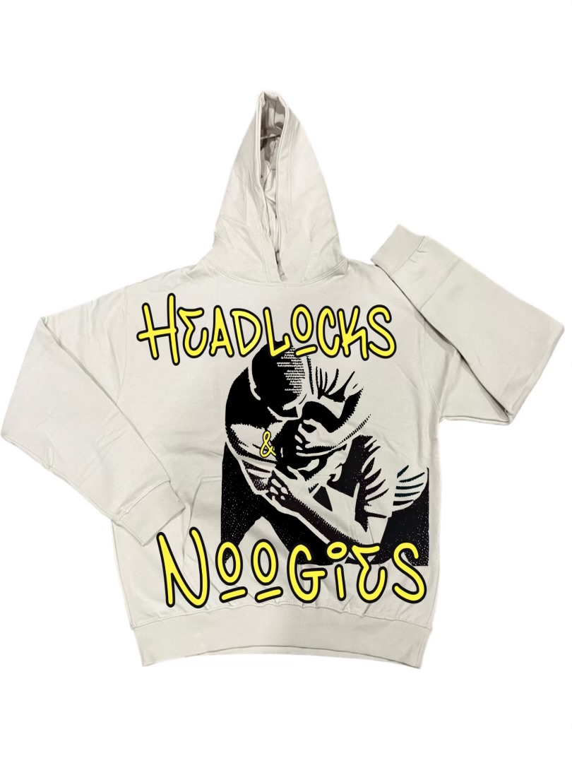 TDC Headlock Academy hoodie in grey